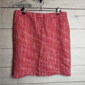 CATO: Pink & Orange Pencil Skirt size 10